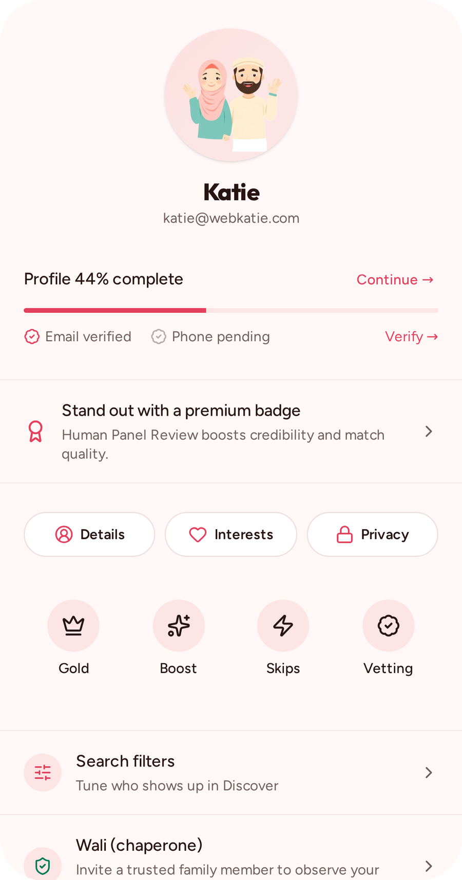 KeepItHalal profile preview